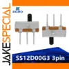 Mini Surface-Mount 3-Pin 1P2T Slide Switch