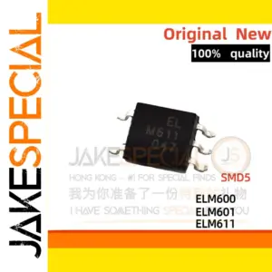 Set of 10 SMD5 Optocouplers ELM600/601/611