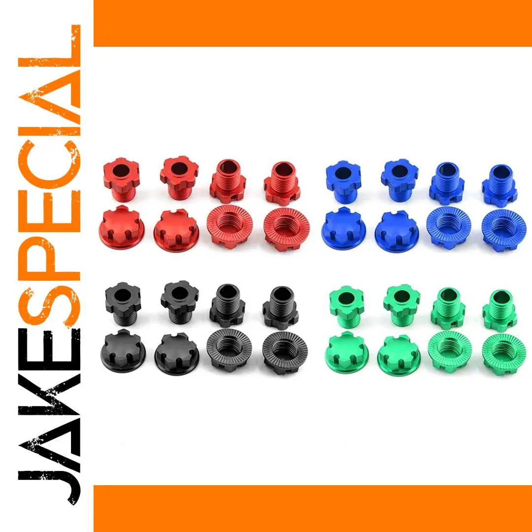 17mm Metal Wheel Hex Hub Adapters for RC Cars 1 17mm Metal Wheel Hex Hub Adapters for RC Cars