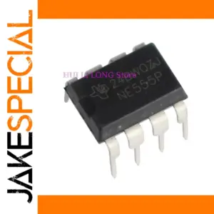 NE555P Timer and Oscillator IC in DIP8 Package