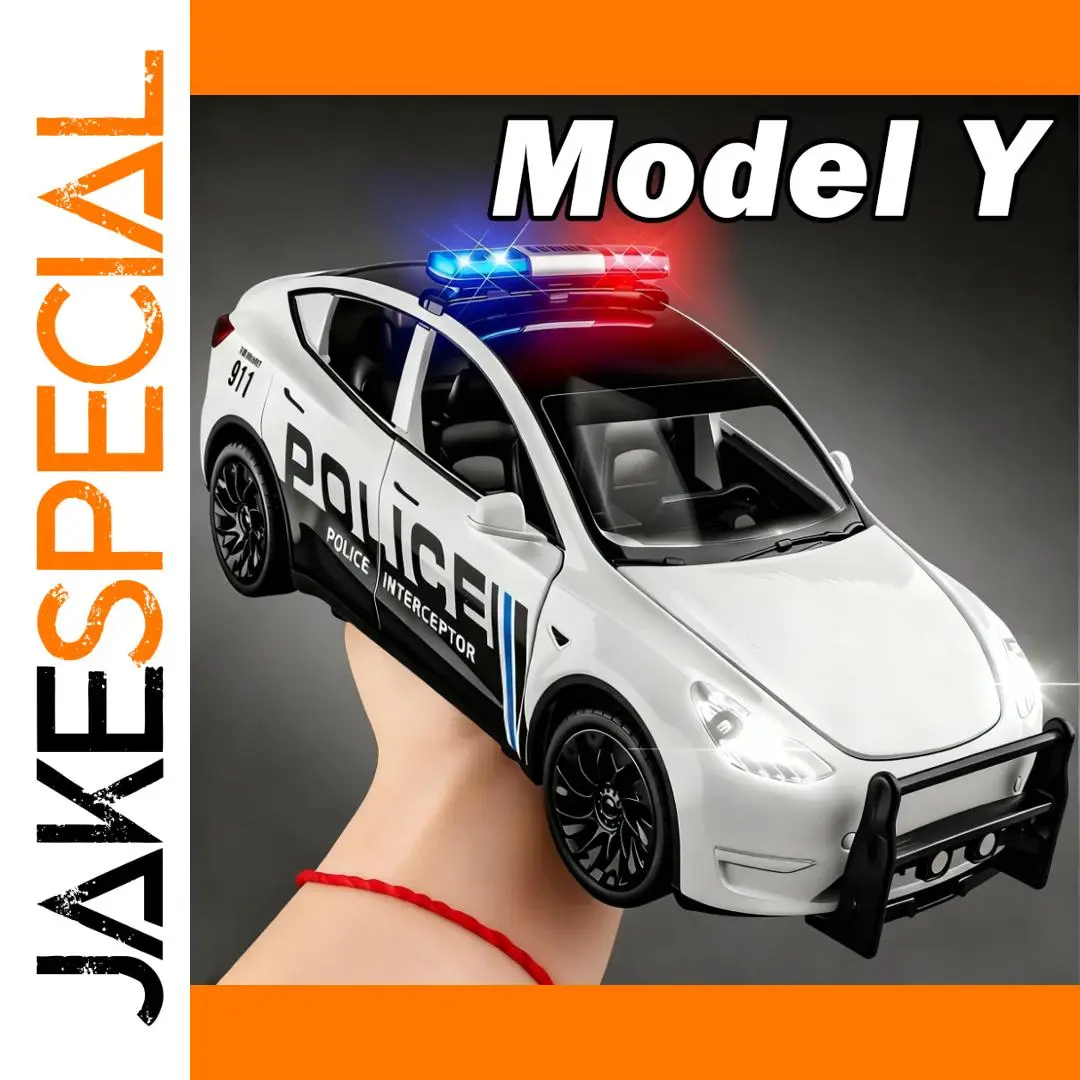 1:24 Scale Diecast Police Car Model 1 1:24 Scale Diecast Police Car Model