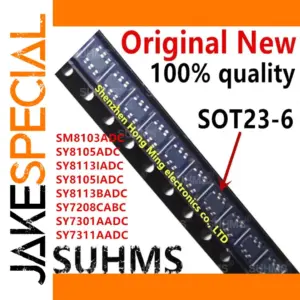 Five Drive ICs in SOP23-6 Package Set