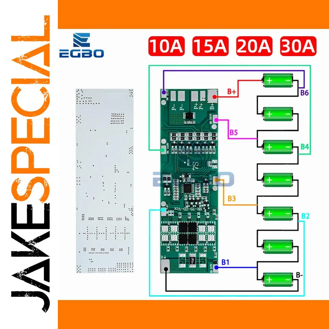 7S Lithium-Ion Battery Management System PCB 1 7S Lithium-Ion Battery Management System PCB