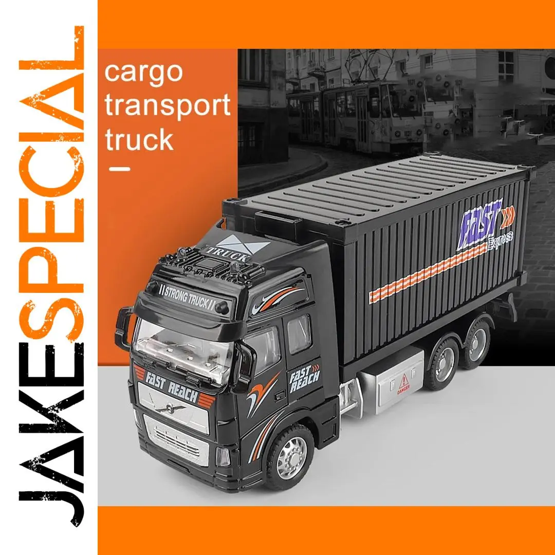 1:32 Scale Diecast Container Truck Collectible 1 1:32 Scale Diecast Container Truck Collectible