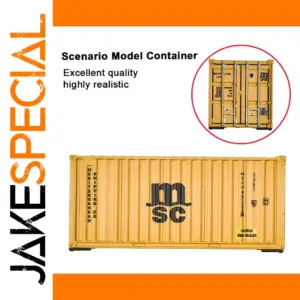 HO Scale Freight Container Model 20ft in 1:87 Scale