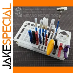 White Screwdriver Organizer Rack 270x150x7mm