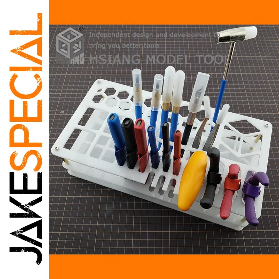White Screwdriver Organizer Rack 270x150x7mm 1 White Screwdriver Organizer Rack 270x150x7mm