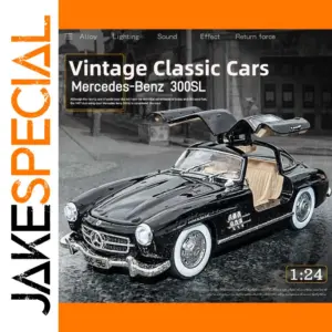 Mercedes Benz 300SL 1:24 Diecast Model Collectible
