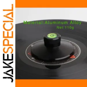 Aluminum Disc Stabilizer for Vinyl & CDs