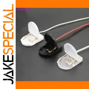 CR2032 Battery Holder Set with Switch (5-Pack)