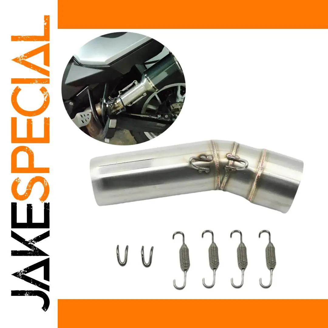 Stainless Steel Exhaust Link for BMW F650GS 1 Stainless Steel Exhaust Link for BMW F650GS