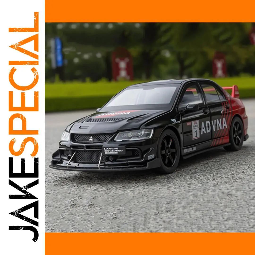Mitsubishi EVO 1:32 Scale Model Car 1 Mitsubishi EVO 1:32 Scale Model Car