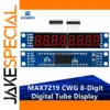 MAX7219 8-Digit Red LED Digital Tube Module