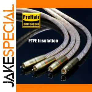 Premium RCA Audio Cable with OCC Copper