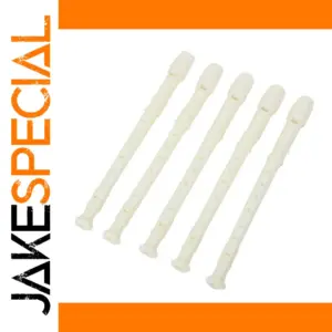 8-Hole Beginner Recorder in Milk-White