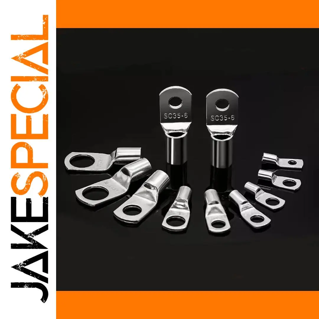 Set of 100 SC Copper Terminal Connectors 1 Set of 100 SC Copper Terminal Connectors