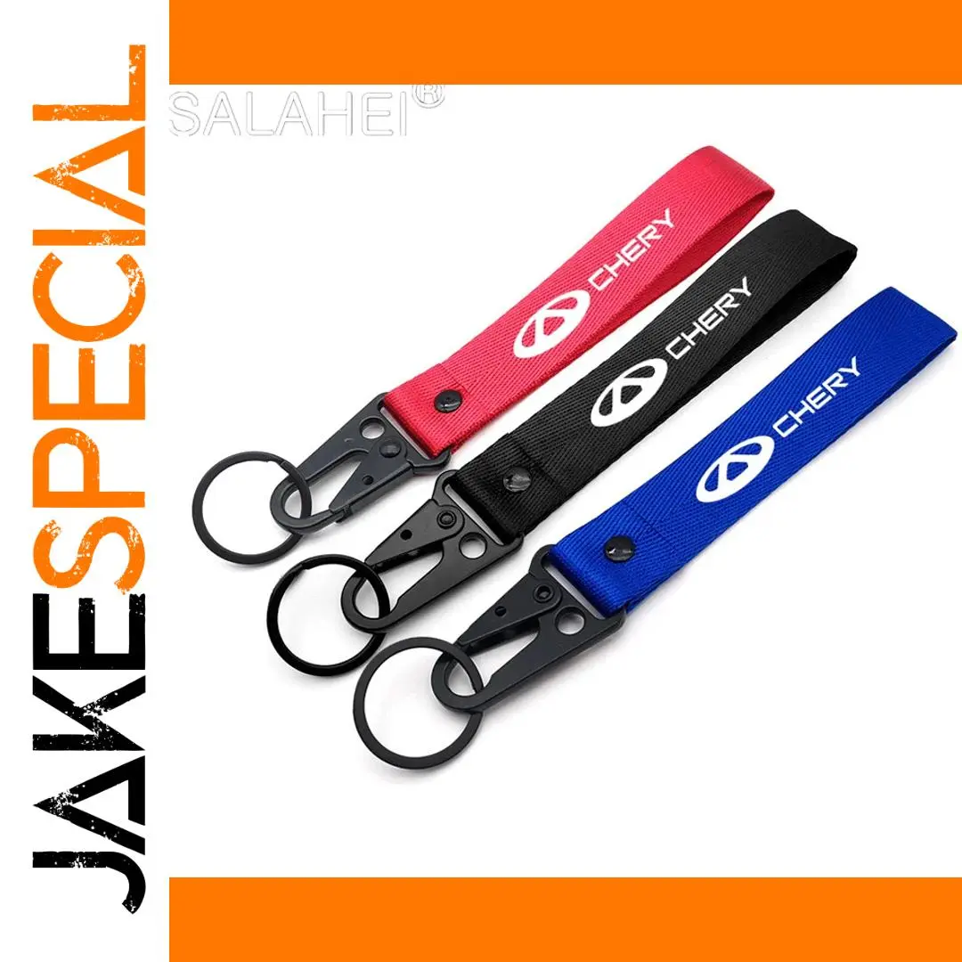 Chery Car Keychain Ring in Durable Metal 1 Chery Car Keychain Ring in Durable Metal