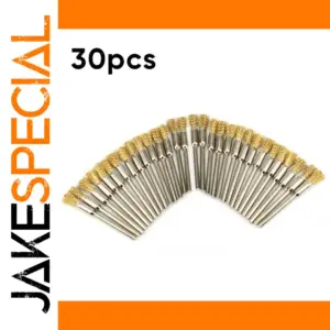 Brass Rotary Wire Wheel Brushes Set