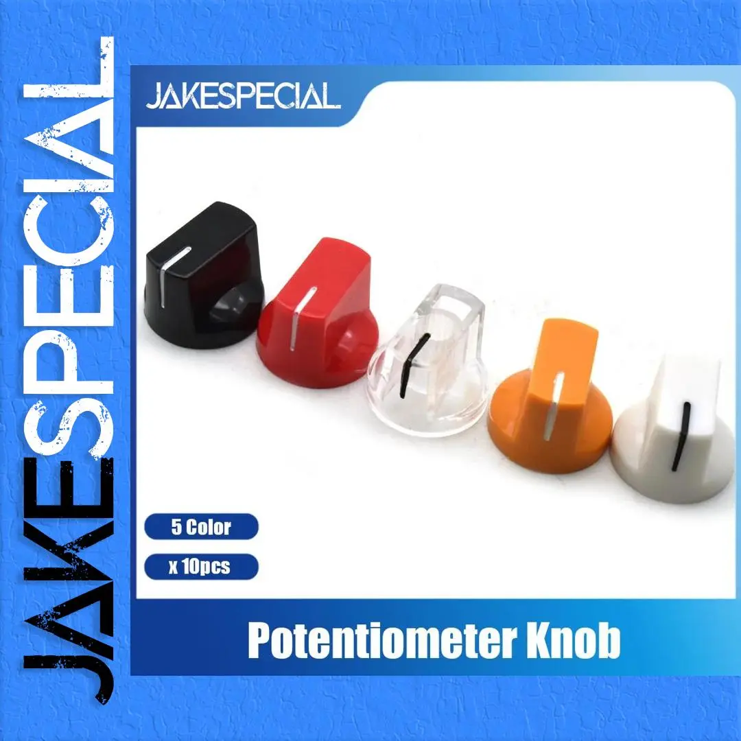 Colorful Flat Head Guitar Knobs (Set of 50) 1 Colorful Flat Head Guitar Knobs (Set of 50)