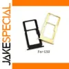 Nokia G50 SIM Card Tray Replacement Black/Gold