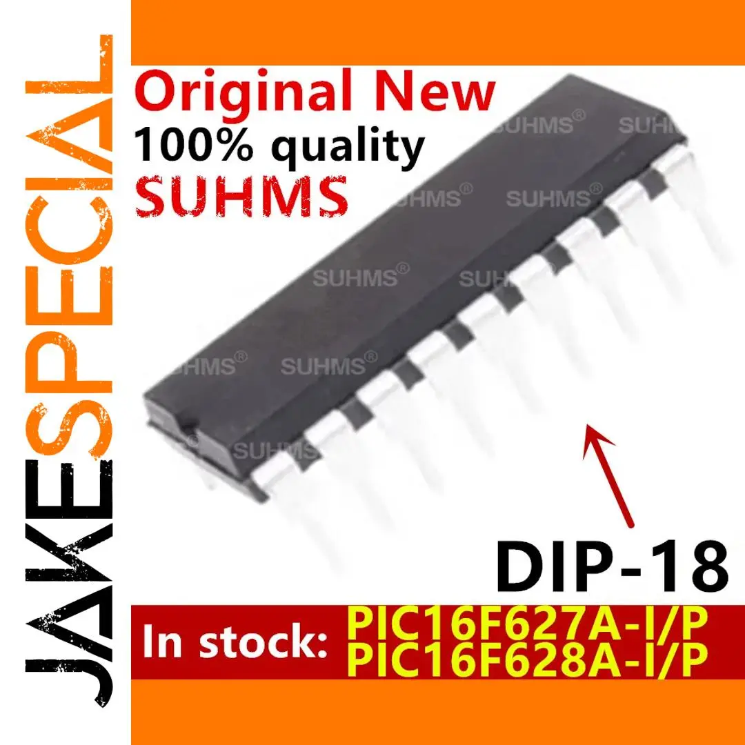 PIC16F627A/PIC16F628A DIP-18 Microcontroller 1 PIC16F627A/PIC16F628A DIP-18 Microcontroller