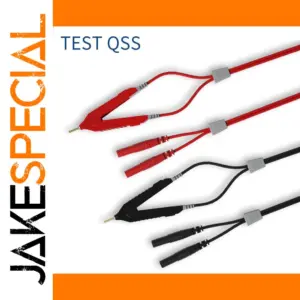 4-Wire Kelvin Test Lead with Gold Probes