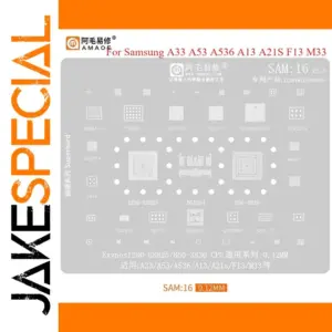Samsung A53 A536 BGA Reballing Stencil