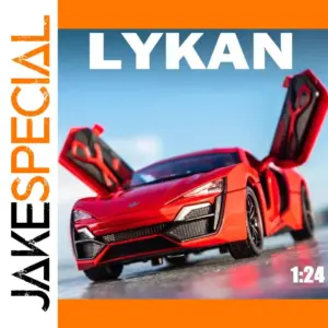 1/24 Lykan Supercar Alloy Model Car