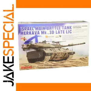 Israeli Merkava Mk 3D Model Kit 1:35 Scale