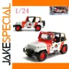 1992 Jeep Wrangler YJ Diecast Model 1/24 Scale