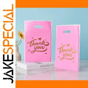 Pink Thank You Gift Bags for Celebrations
