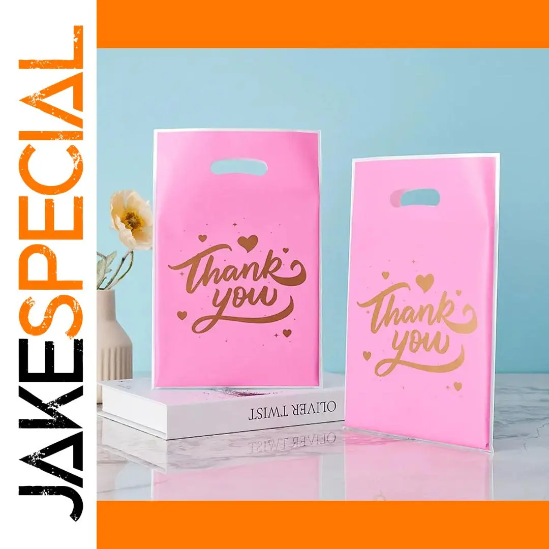 Pink Thank You Gift Bags for Celebrations 1 Pink Thank You Gift Bags for Celebrations