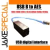 USB B to AES Digital Interface for High-Resolution Audio