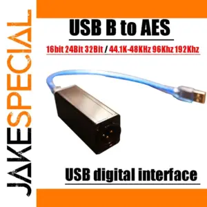 USB B to AES Digital Interface for High-Resolution Audio