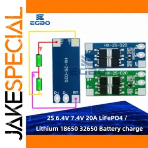 2S Lithium Battery Protection Module for 18650/32650