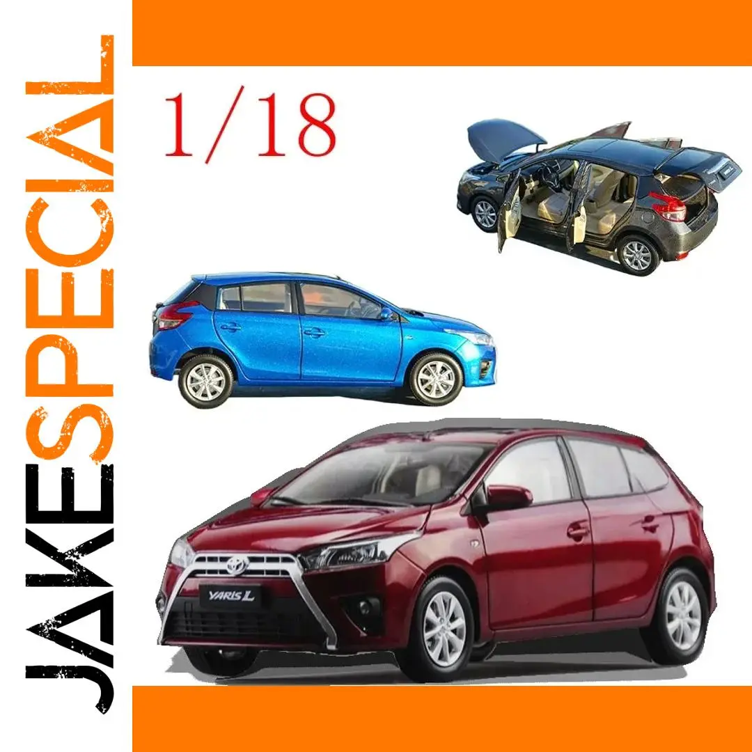 GAC Toyota Yaris L 1/18 Diecast Model in Colors 1 GAC Toyota Yaris L 1/18 Diecast Model in Colors