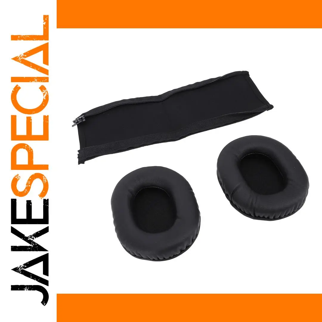 Headphone Replacement Ear Pads and Headband Cover for M50X 1 Headphone Replacement Ear Pads and Headband Cover for M50X