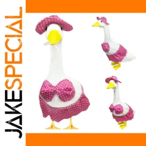 Colorful Summer Porch Goose Outfit for Garden