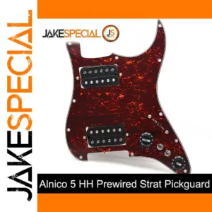 Vintage Tortoiseshell HH Pickguard for Guitar