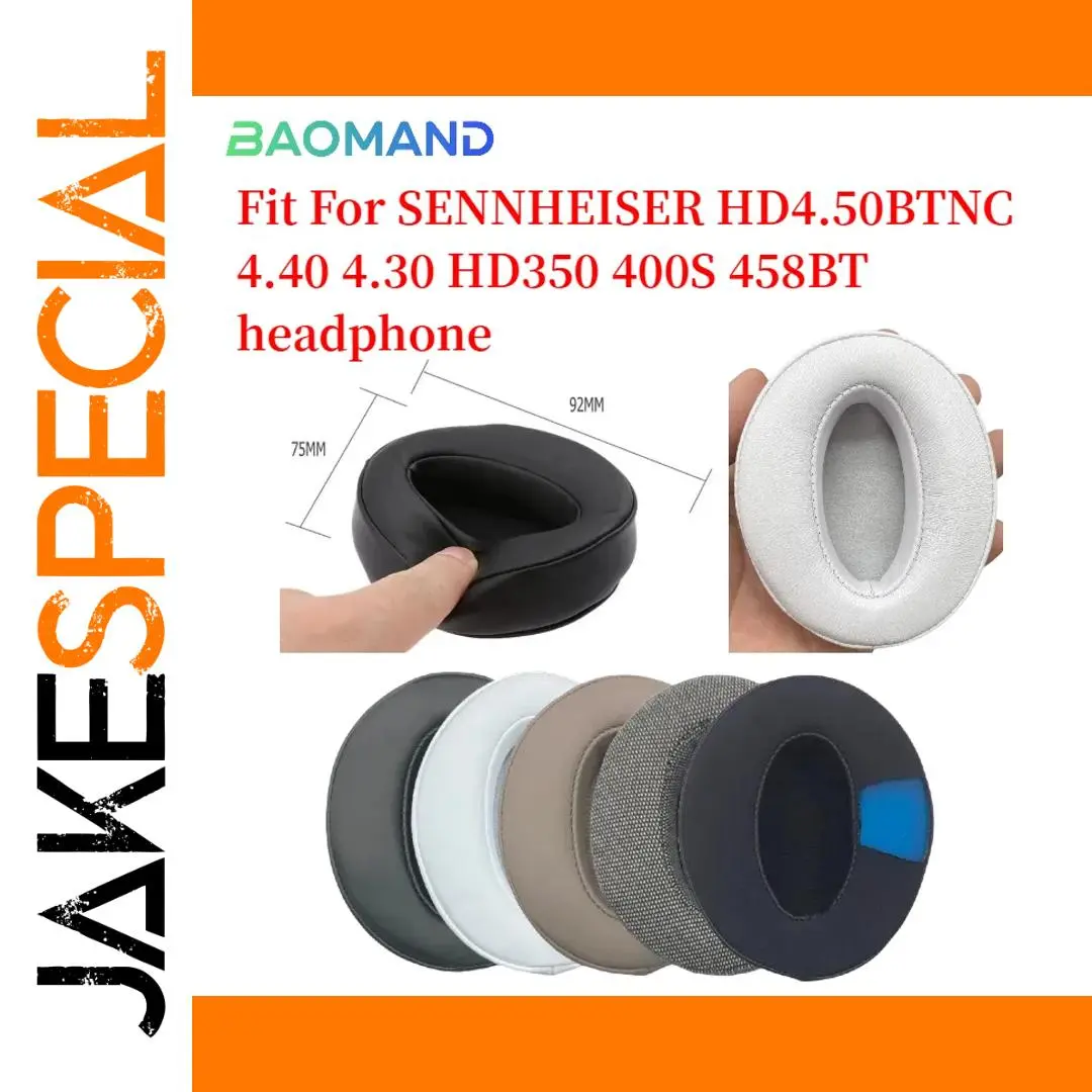 Sennheiser HD Replacement Ear Pads Leather Cushions 1 Sennheiser HD Replacement Ear Pads Leather Cushions