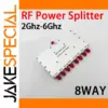 8-Way 2-6GHz RF Power Splitter for Wireless