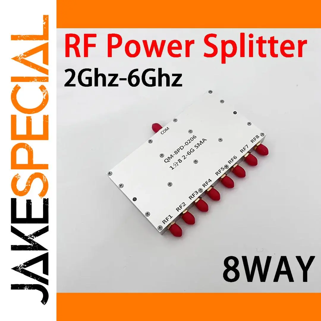 8-Way 2-6GHz RF Power Splitter for Wireless 1 8-Way 2-6GHz RF Power Splitter for Wireless