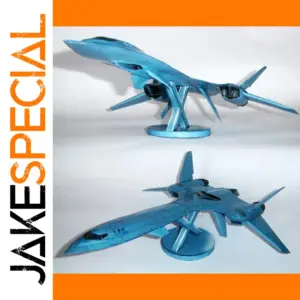 DIY Sci-Fi Paper Model Kit for Aircraft