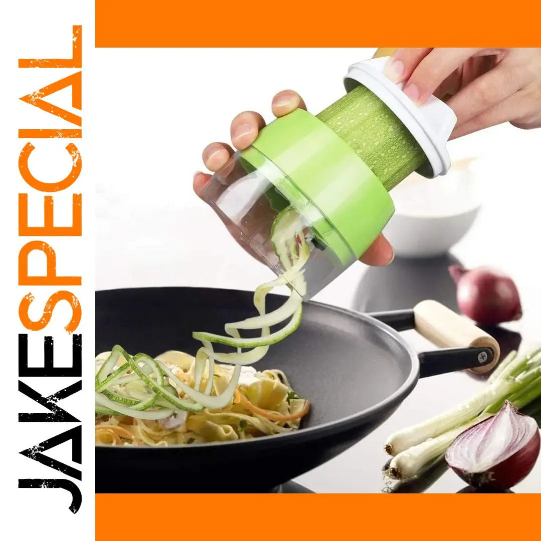 Green Vegetable Spiralizer for Kitchen Use 1 Green Vegetable Spiralizer for Kitchen Use
