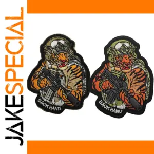 Bold Jungle Tiger Military Patch for Tactical Gear