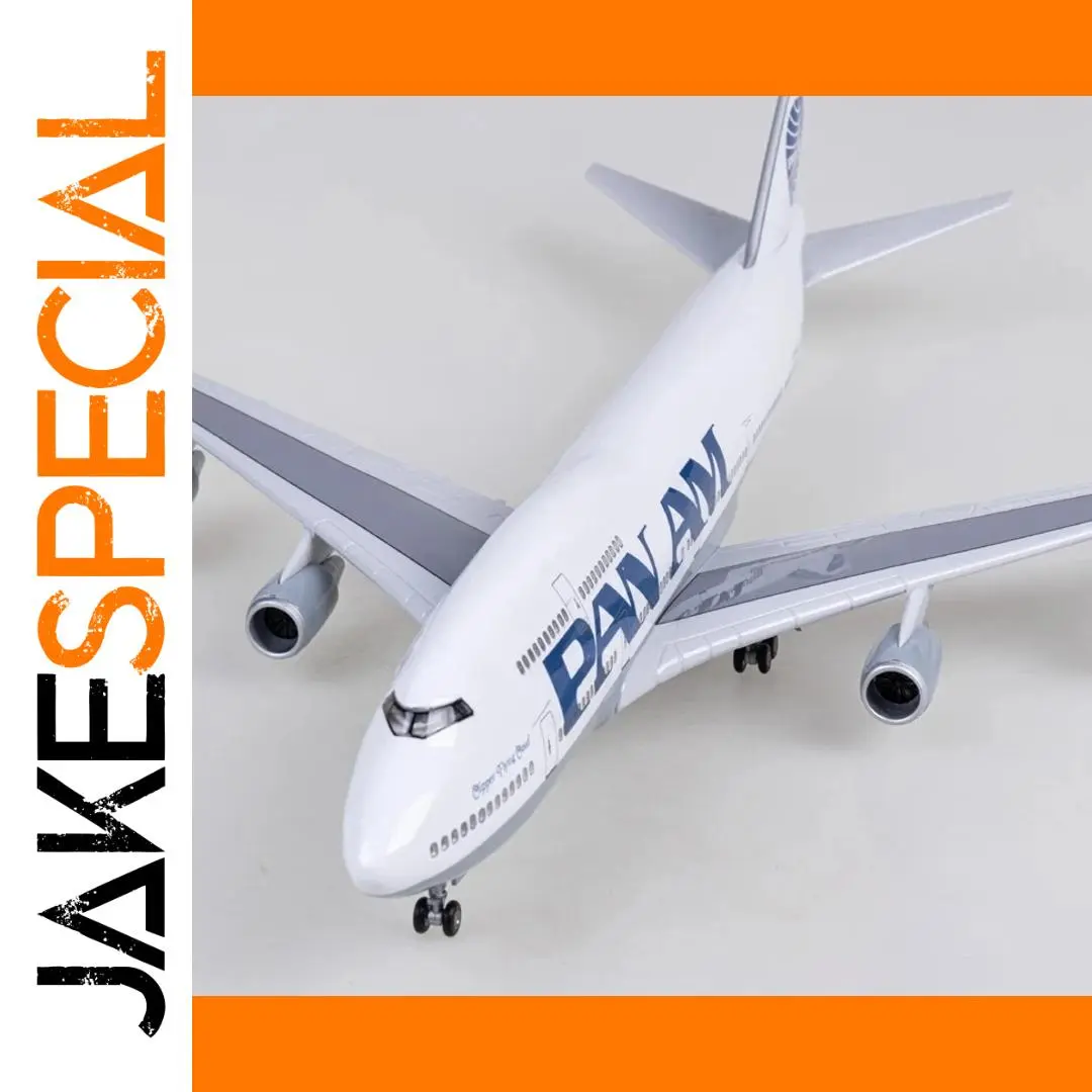 47CM Boeing 747 PAN AM Collectible Model 1 47CM Boeing 747 PAN AM Collectible Model