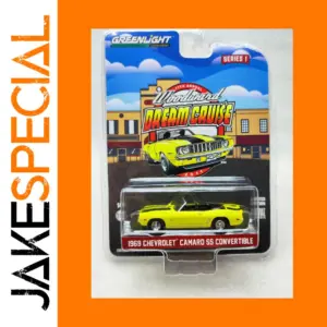 1969 Chevrolet Camaro SS Diecast Model 1:64 Yellow