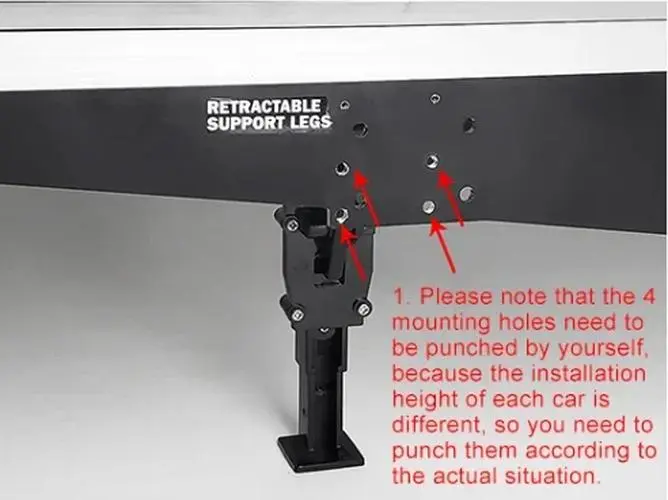 Metal Landing Gear Set for 1/14 Tamiya RC Trucks 5 Metal Landing Gear Set for 1/14 Tamiya RC Trucks - Image 5