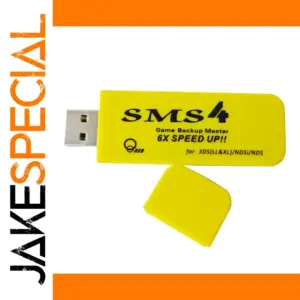 Vibrant Yellow SMS4 Game Data Dongle for 3DS