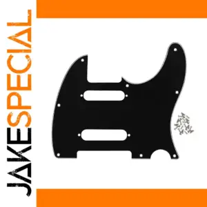 Nashville TL Guitar Pickguard in Black/Cream/White Pearl